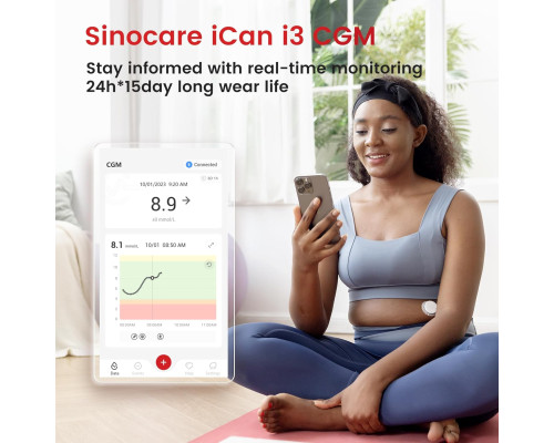 Глюкометр Sinocare iCan CGM