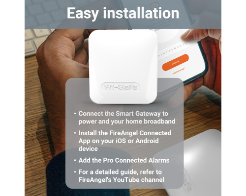 Датчик угарного газу FireAngel Pro Connected