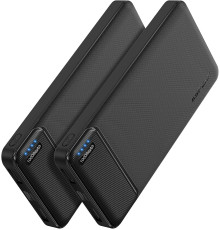 Портативний зарядний пристрій AsperX Power Bank 10000 мАг (комплект 2 шт)