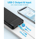 Портативний зарядний пристрій AsperX Power Bank 10000 мАг (комплект 2 шт)