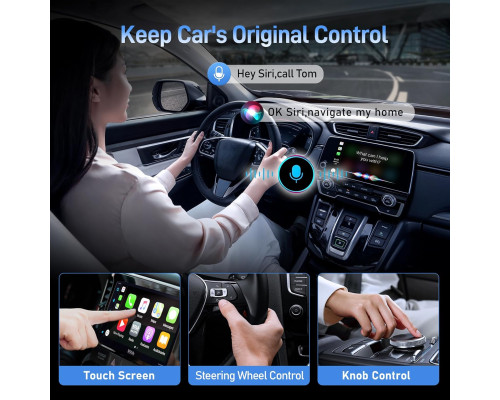 Бездротовий адаптер CarPlay для iPhone PAGEPINMU
