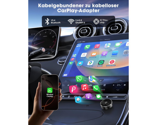 Адаптер бездротового CarPlay Dralud