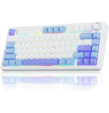 Механічна клавіатура AULA F75 2,4 ГГц/Type-C/BT5.0