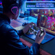 Бездротовий контролер AceGamer для PS4 / джойстик геймпад Custom Design V2 для PS4 з нековзним покриттям