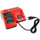 Зарядні пристрої Bouyi M12-M18/12-18V, 3A 220V для інструментів Milwaukee 48-59-1812 48-59-1808