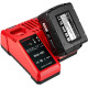 Зарядні пристрої Bouyi M12-M18/12-18V, 3A 220V для інструментів Milwaukee 48-59-1812 48-59-1808