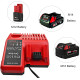 Зарядні пристрої Bouyi M12-M18/12-18V, 3A 220V для інструментів Milwaukee 48-59-1812 48-59-1808