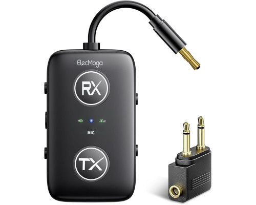Передавач і приймач Bluetooth 5.4 / бездротовий Bluetooth-адаптер ElecMoga 2-в-1