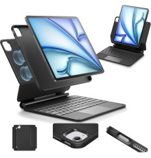 Чохол ESR для iPad Air 11 дюймів з клавіатурою (M3/M2, 2025/2024) та клавіатурою для iPad Pro 11/Air 5-го/4-го покоління