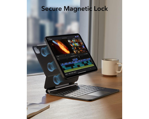 Чохол ESR для iPad Air 11 дюймів з клавіатурою (M3/M2, 2025/2024) та клавіатурою для iPad Pro 11/Air 5-го/4-го покоління