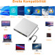Зовнішній CD DVD-привід BUNUD із USB 3.0 Type-C
