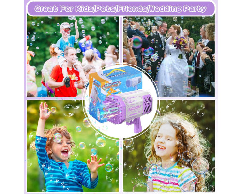 Пістолет для мильних бульбашок Bubble Gun