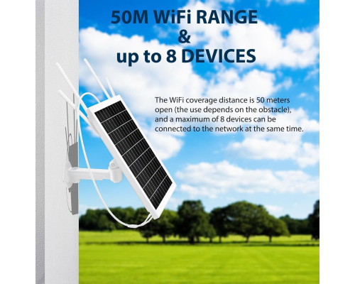 Вуличний Wi-Fi роутер на сонячних батареях