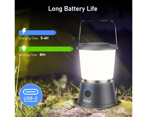 Акумуляторний LED ліхтар для кемпінгу Blukar