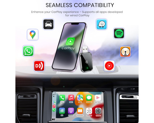 Бездротовий адаптер AIZEO CarPlay