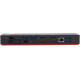 Док-станція Lenovo USA ThinkPad Thunderbolt 3 Gen 2 потужністю 135 Вт (40AN0135US) з підтримкою двох дисплеїв UHD 4K, 2 порти HDMI, 2 порти DP, USB-C, USB 3.1