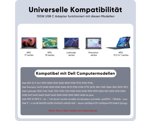Зарядний пристрій для ноутбука Dell
