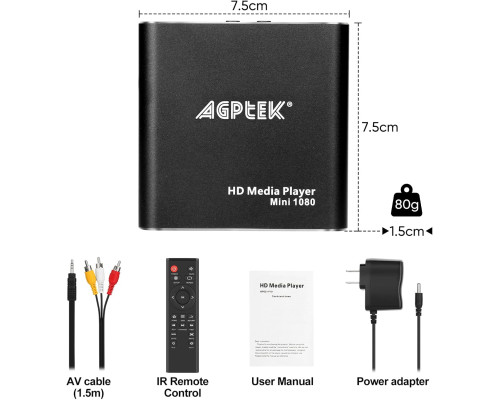 Мультимедійний плеєр AGPTEK