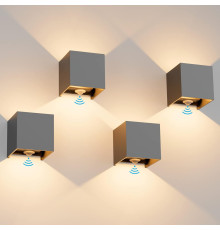 Настінний світильник Klighten 12 Вт з датчиком руху (4 шт)