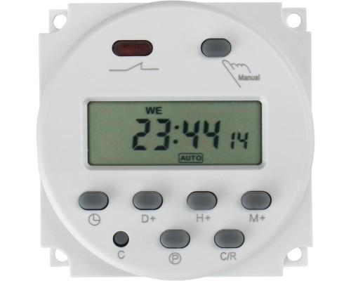Цифровий РК-дисплей програмований таймер 16A Baomain CN101A DC/AC 24V