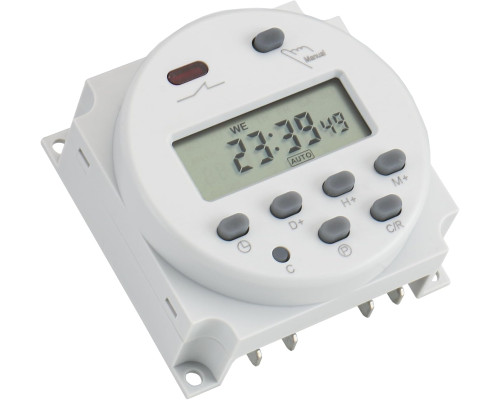 Цифровий РК-дисплей програмований таймер 16A Baomain CN101A DC/AC 24V