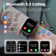 1,95-дюймовий смарт-годинник з Bluetooth та сенсорним екраном