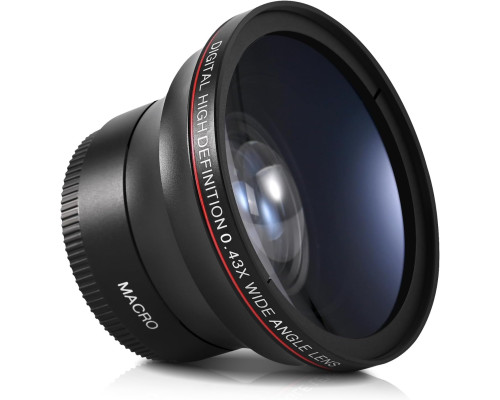 Насадка Lightdow 58MM 0.43x для камер Canon