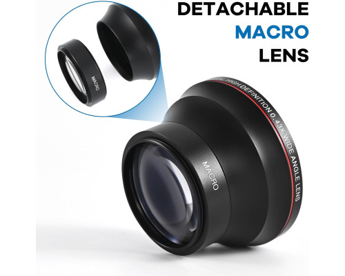 Насадка Lightdow 58MM 0.43x для камер Canon