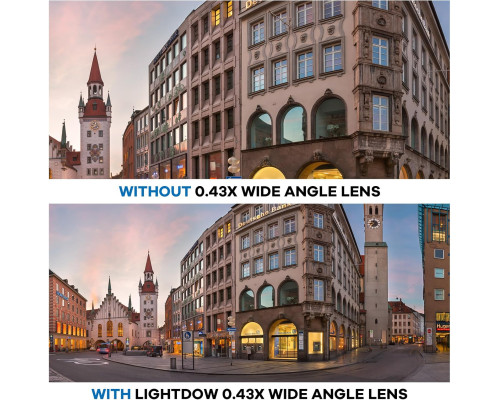 Насадка Lightdow 58MM 0.43x для камер Canon
