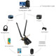 Мережева карта WiFi+Bluetooth Ubit WiFi 6 AX3000E PCIE Max