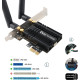 Мережева карта WiFi+Bluetooth Ubit WiFi 6 AX3000E PCIE Max