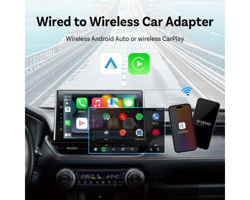 Автомобільний бездротовий адаптер CarPlay для Dacia Duster