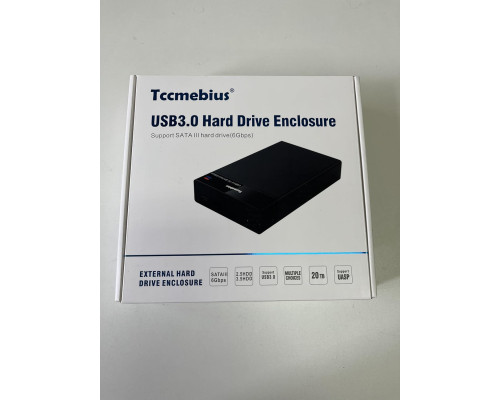 Зовнішній корпус для жорсткого диска USB 3.0 Tccmebius