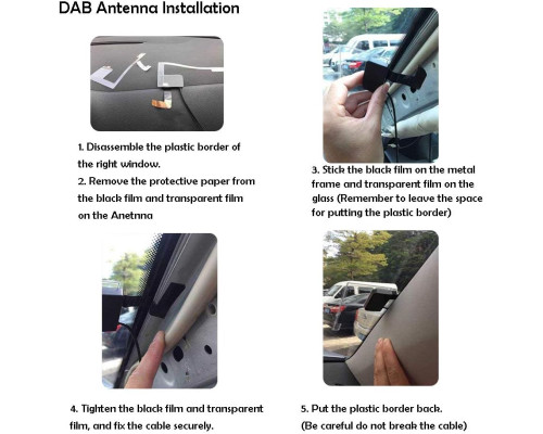 Автомобільний цифровий приймач DAB DAB+ Box Cocar