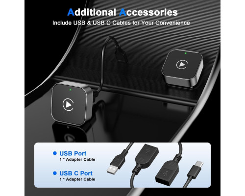 Бездротовий адаптер CarPlay PeftAutLnk