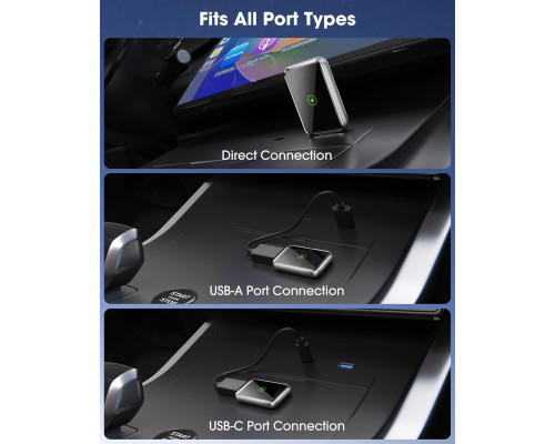 Бездротовий адаптер Carplay Apex Business Supplies