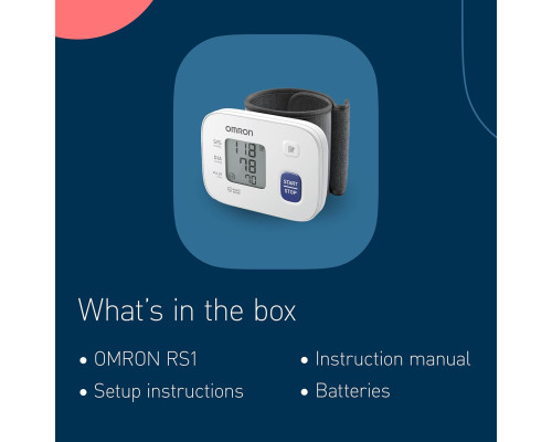 Автоматичний тонометр OMRON RS1