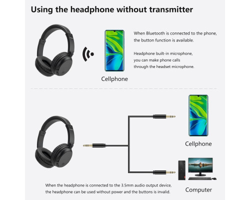 Бездротові Bluetooth-навушники BAOBER