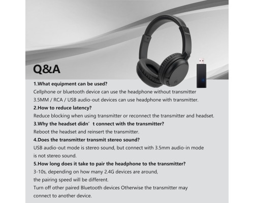 Бездротові Bluetooth-навушники BAOBER