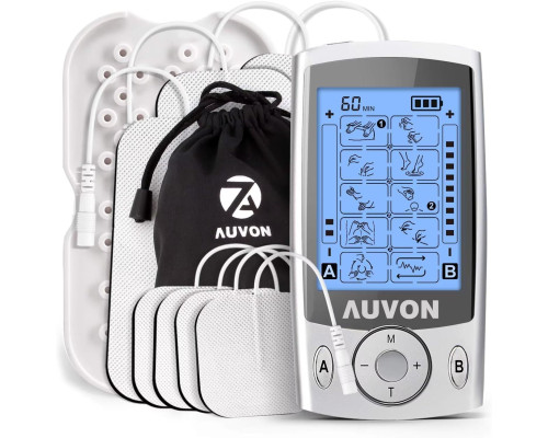 Двоканальний м'язовий стимулятор AUVON TENS Unit