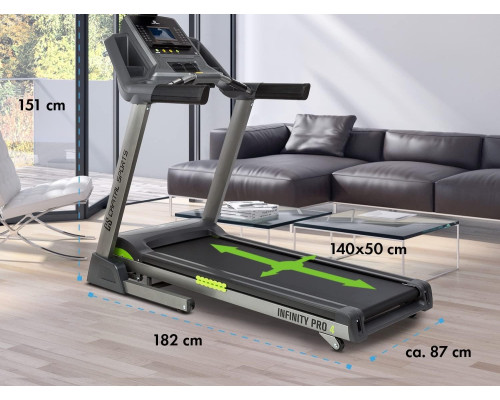 Бігова доріжка Capital Sports Infinity Pro 4.0 - 7 к.с Б/В
