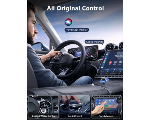 Бездротовий адаптер CarPlay Wireless TKHIN