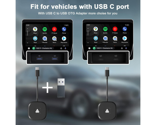 Бездротовий адаптер Android Auto PAUNEZUEL