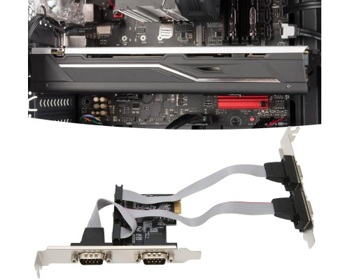 Адаптер PCI Express RS232  Dilwe