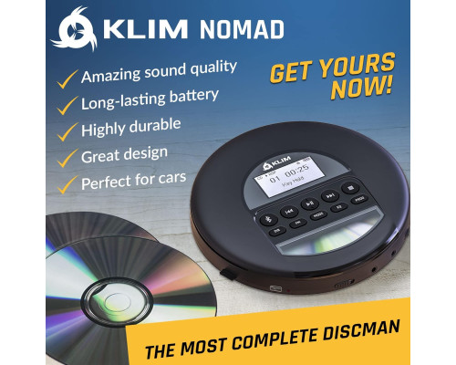 Портативний CD-програвач KLIM Nomad