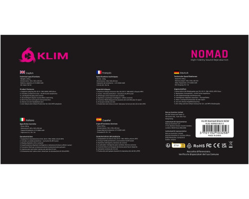 Портативний CD-програвач KLIM Nomad