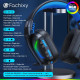 Бездротова ігрова гарнітура Fachixy з мікрофоном для ПК, PS5, PS4