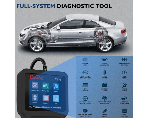 Сканер OBD2 Creator C410