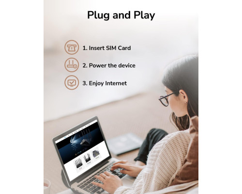 Модем-роутер WiFi Cudy N300 4G Cudy