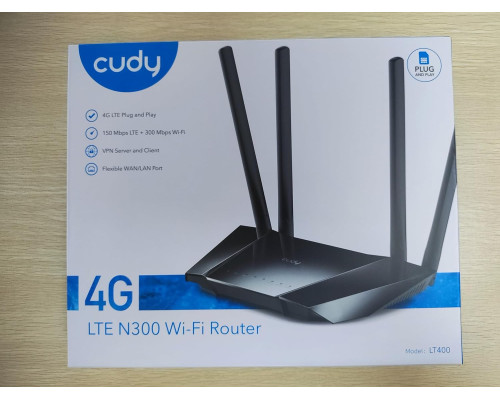 Модем-роутер WiFi Cudy N300 4G Cudy